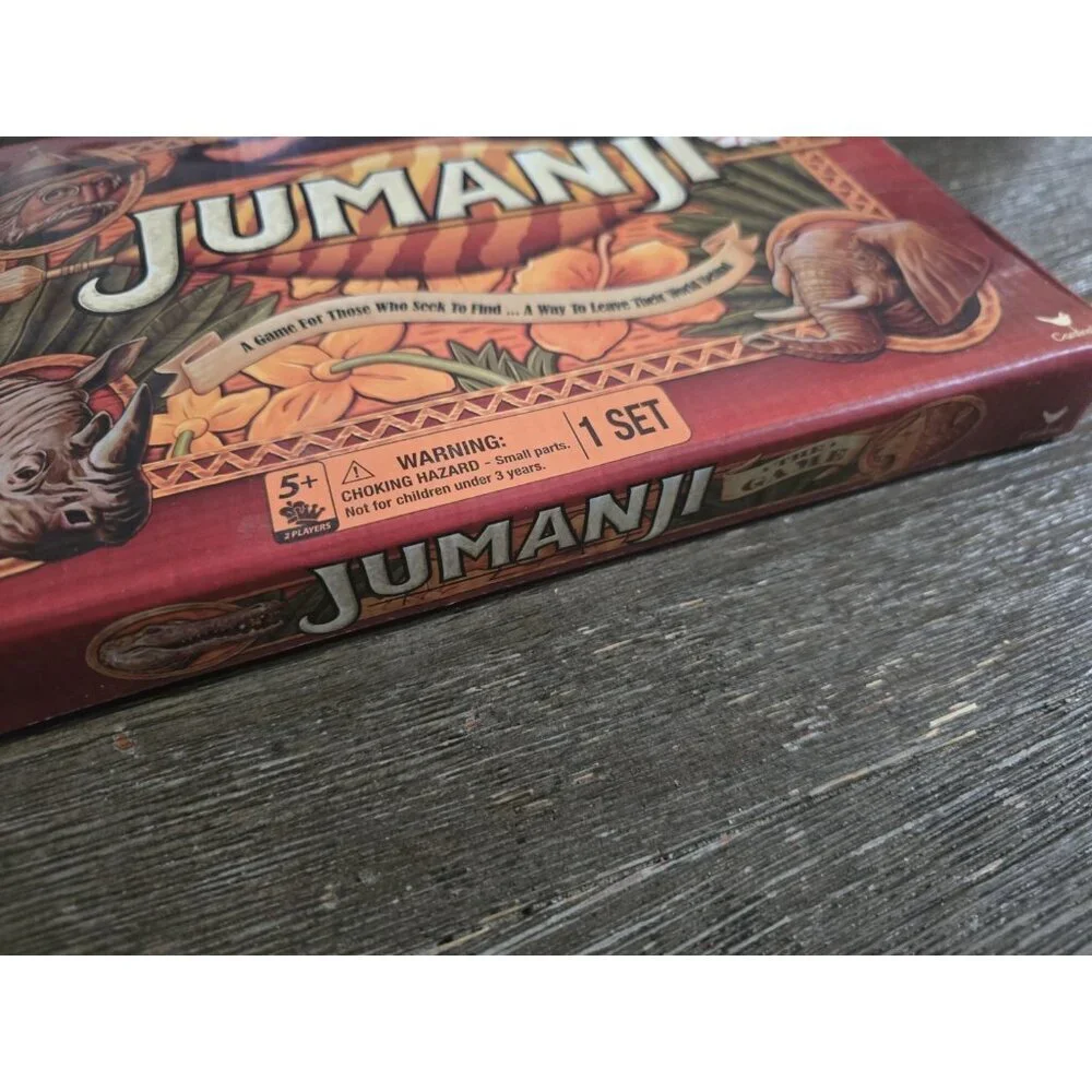Jumanji The Game, Play Anywhere Travel Editio, 2 Players, 5yr+, Contents Sealed
